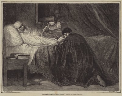 La Muerte de Colón de Tony Robert Fleury